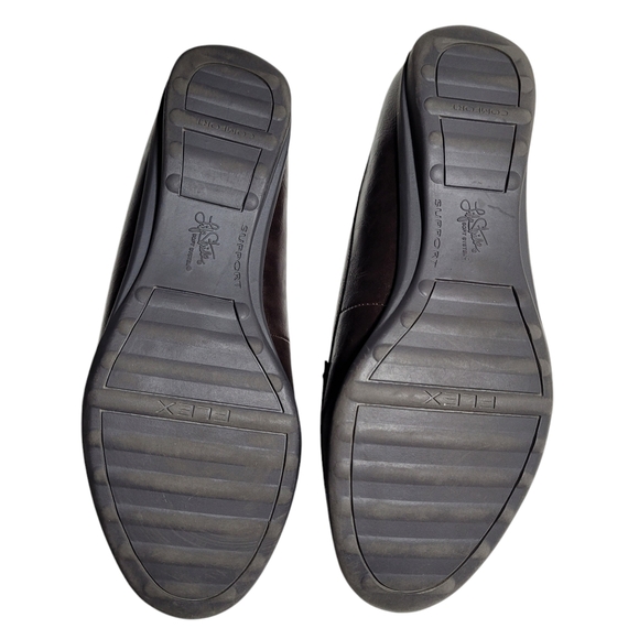 Life Stride Soft Systems Women's Sz 9 Loafers w/Gold Buckle Detail, Flats - Picture 9 of 14